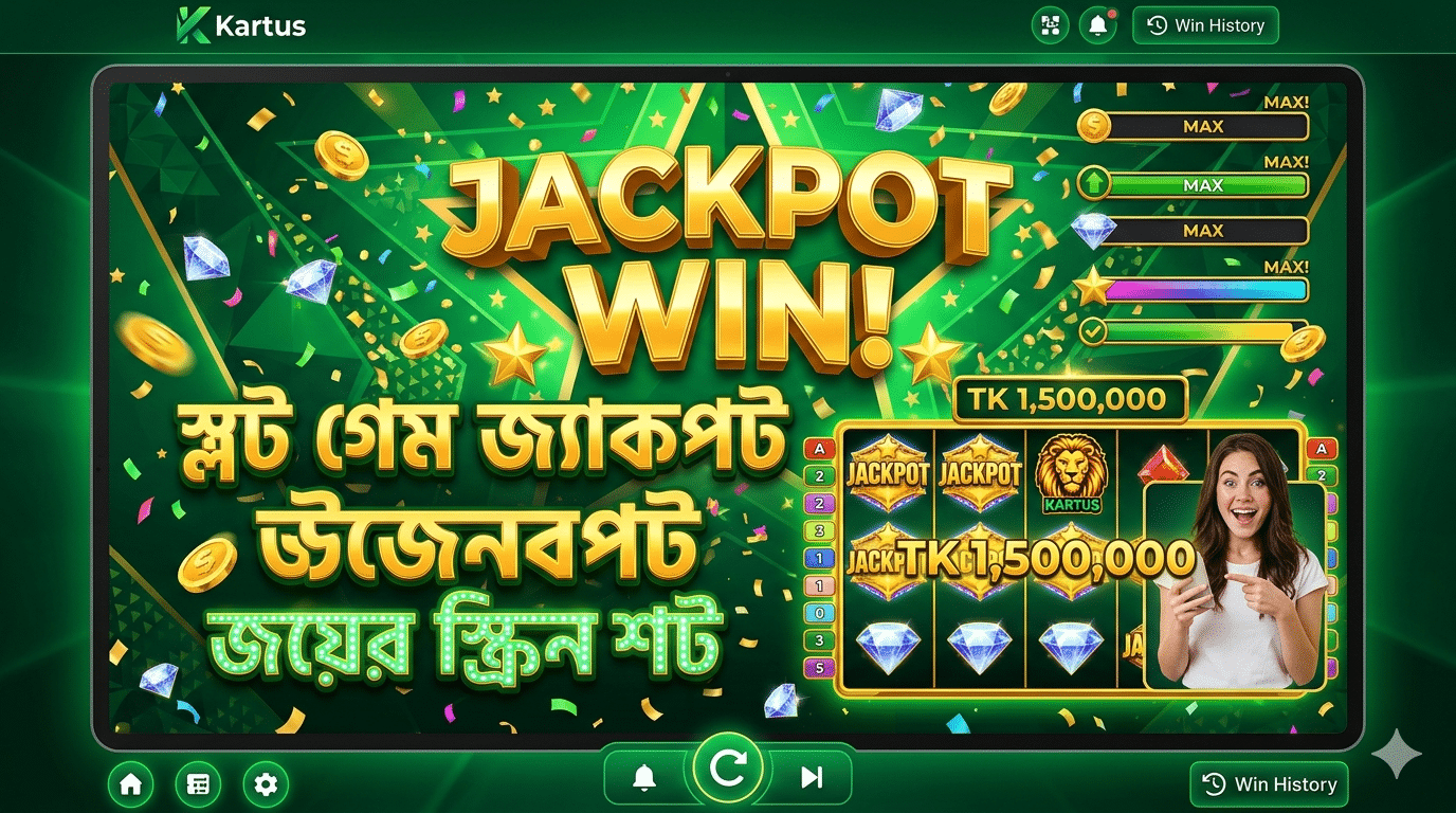 অনলাইন স্লট গেম রিল স্পিনিং অ্যানিমেশন